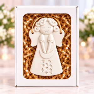 Holy Angel Pattern Angel Wishes - Pakkett Ferh